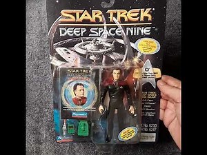 Action Figures Star Trek Deep Space 9 Mid 90s Box 1 Video 6