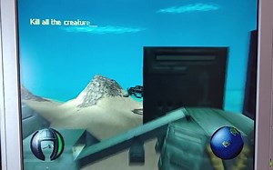 [Win98游戏]V2000 Virus 2000 开着水陆空三栖悬浮式小飞机做任务_哔哩哔哩bilibili_演示