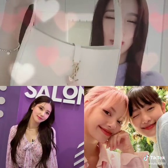 Trên Vlive Miyeon đã khoe chiếc túi YSL là quà tặng sinh nhật của Lisa cùng Minnie!Tặng túi YSL có giá khoảng gần 50trieu thui ak!😅 #lisa #miyeon
