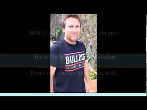 Bulldog Folding Trailers - Video on the wheel and draw bar alignment 2015