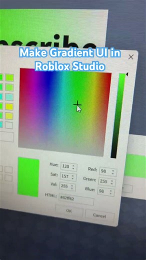 Gradient Roblox Studio #robloxdev #robloxstudio #roblox