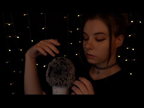 ASMR | gently whispering you to Sleep on a rainy Night - semi lofi