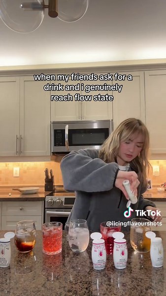 Our flow state #iicingflavourshots #flowstate #drinks #cocktail #college