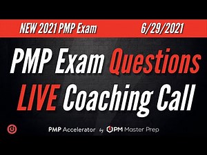 PMP Exam Questions and Answers - LIVE Coaching with Scott Payne
