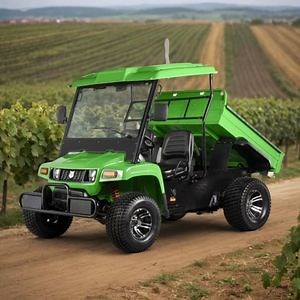 [Hot Item] 5kw 48V Electric Utility Terrain Vehicle Farm Truck