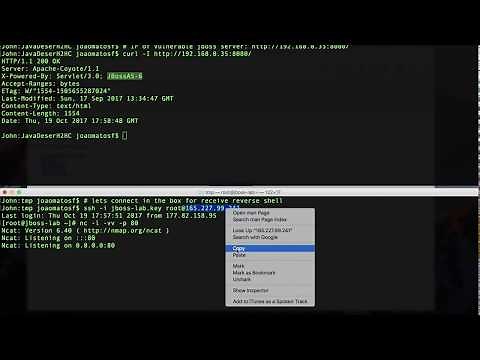 PoC CVE-2017-12149 - JBoss 6.X and EAP 5.X