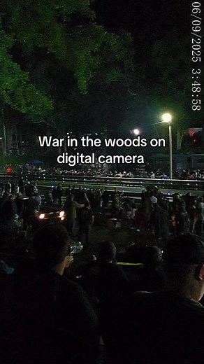 War in the Woods Caught on Digital Camera