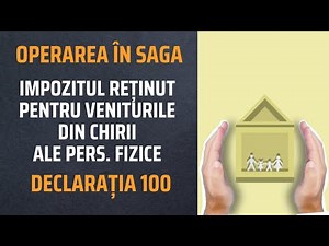 Declaration 100 in 2024 - Rental income of individuals
