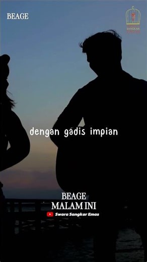 Beage - Malam Ini | Video Lirik Lagu Pop Indonesia Romantis #shorts