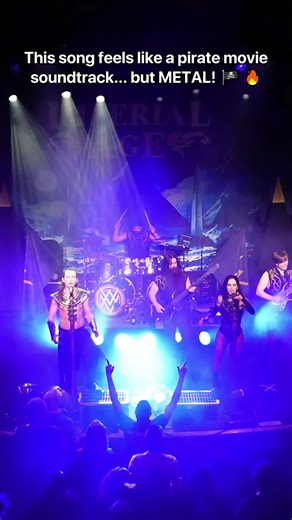 🔥 The most EPIC metal chorus you’ll hear today… 🔥 . #imperialage #atlanteanmetal #powermetal #symphonicmetal #live #concert