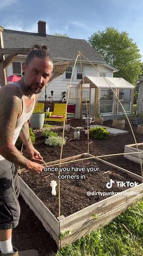 DIY Wood Cucumber Trellis Tutorial