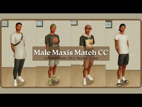 The Sims 4 | Male Maxis Match CC