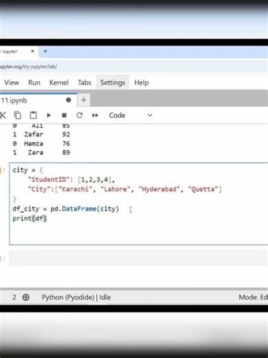 Pandas Foundation of Data Analyst #coding #pythoncoding #learnpython #correctcoding #pythontutorial