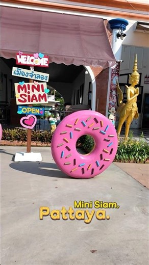 Whole World in One Place! 🌍✨ Mini Siam #pattaya #thailandtravel