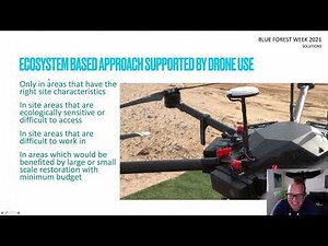 Using drone technology to restore mangrove forests