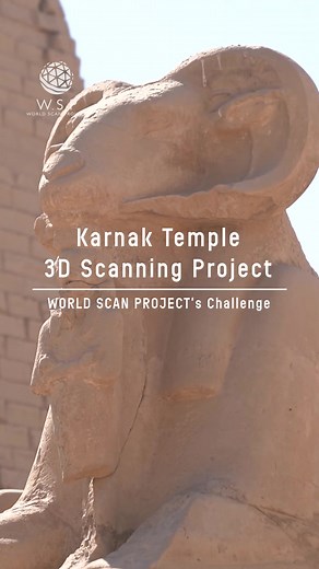 Exploring the Grandeur of Karnak Temple through 3D Scanning Technology