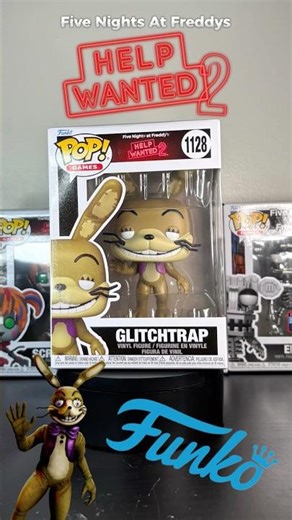 Five Nights at Freddy's: Help Wanted 2 Glitchtrap Funko Pop #fnaf #glitchtrap #funkopop #newshorts