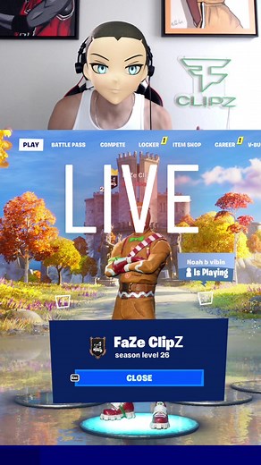 Live Fortnite Chapter 4 Gameplay on TikTok | Face Reveal on Wins!