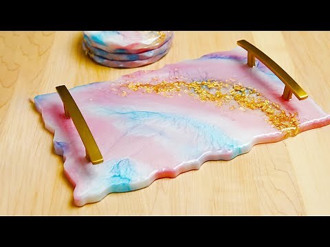 DIY Resin Tray | How to Make a Resin Tray