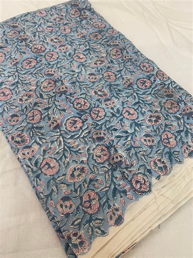 Indian Block Print, Indian Cotton, Hand Stamped Printing, by the Yard, Indian Fabric, Peace Block Print Fabric, Sewing and Quilting Fabric - Etsy