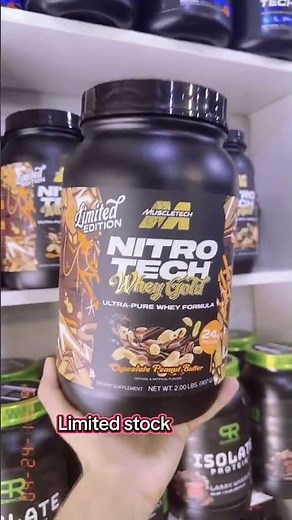 💪 Nitro Tech Whey Protein – The Ultimate Muscle-Building Formula!
