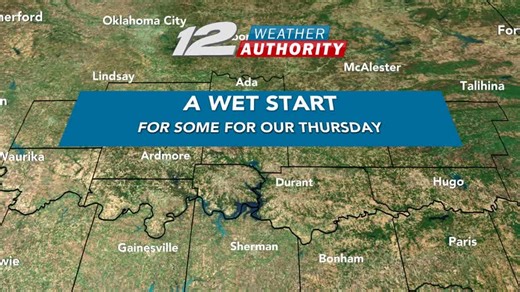 It looks like Texoma will get the leftovers from some severe weather from our west. Nothing crazy expected from it but it will maintain the gloomy, soggy feel we currently have out there! #TexomaWX | KXII-TV