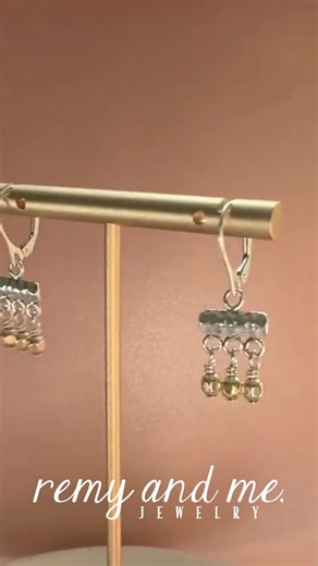 Small Silver Chandelier Earrings, Mixed Metal, Dainty Boho Handmade Jewelry, Leverback Earrings Solid Sterling Silver, Unique Artisan Gifts - Etsy