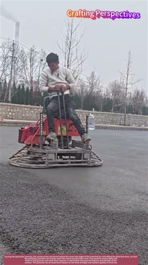 Concrete Floor Smoothing Machine Process
