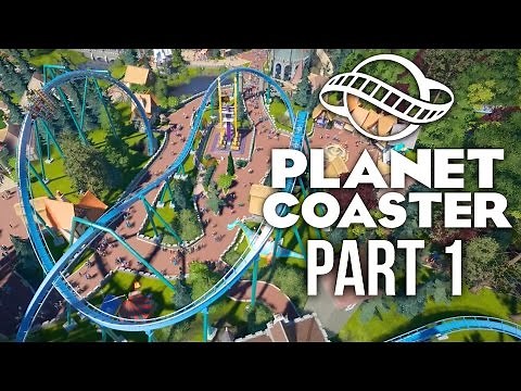 Planet Coaster Gameplay Walkthrough Part 1 - BUILDING A DREAM THEME PARK (Challenge)