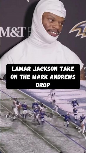 Lamar Jackson Responds to Mark Andrews’ Drop Against the Bills