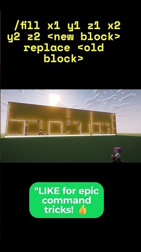 Minecraft Color Swap Challenge! 🟦🟥🟨⚡ Fastest Command Tutorial