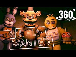 VR 360 Video FNAF Vent Repair Five Nights at Freddy's Help Wanted Immersive 4K