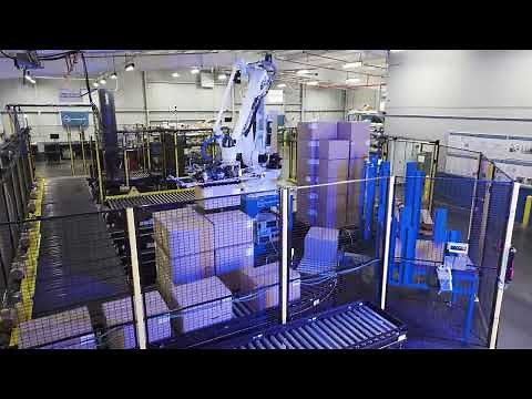 CRG Automation's Robotic Palletizer