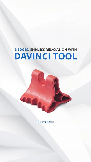 Tailored relaxation with DaVinci's versatile 3-edge massage tool. | Body Back Company | Facebook