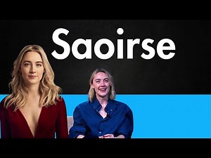 How to Pronounce Saoirse (Correctly) - (Irish Name)