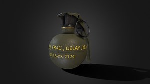 M67 Frag [re-make] - 3D model by Mindev