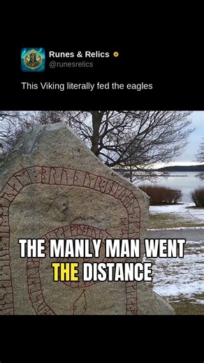 This Viking literally fed the eagles
