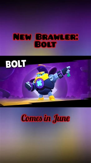 New Brawler: Bolt ⚽🔥 #brawlstars
