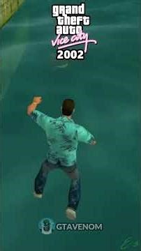 What happens if we jump off a moving train in all GTA games?