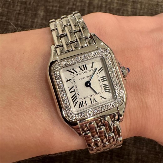 Panthère De Cartier Watch, Small Model | Swiss Made | Luxury Timepiece - Etsy