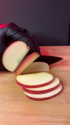 How to chop an Apple 3 ASMR #asmr #foodie | Mr Rubbish T