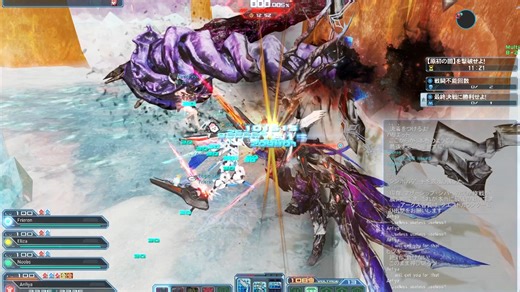 PSO2 17:30 Lu/Lu/Lu/Lu 憎悪に歪む原初の闇（国际1船）