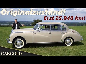 Mercedes 300 C Adenauer, 1957, Oldtimer im Sensationellen Originalzustand! Erst 25.940 km!