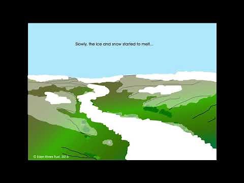 All about rivers: How are U-Shaped valleys formed?