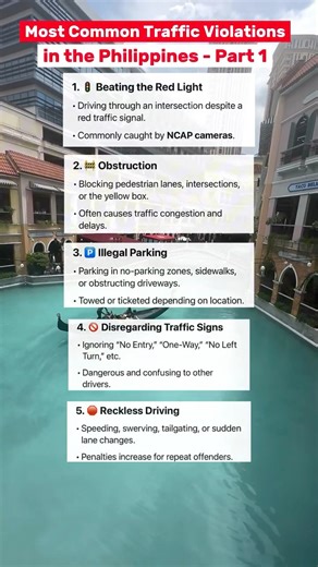 Most Common Traffic Violations in the Philippines Part 1 #roadtraffic #roadsafety #driving #fyp | Road Traffic