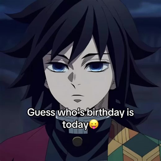 Celebrating Giyu's Birthday in Demon Slayer