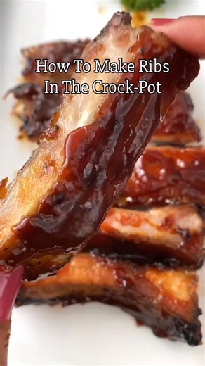 2.1M views · 21K reactions | How To Make Ribs In The Crock-Pot Full recipe: https://fitslowcookerqueen.com/slow-cooker-pork-ribs/ | Shannon Epstein - Fit Slow Cooker Queen | Facebook