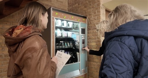 New reproductive health vending machine opens on north side, offering access to free health essentials