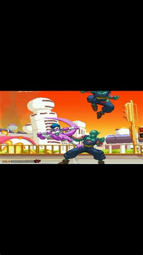 Frieza vs Piccolo: Epic Town Battle! Piccolo Uses Upgraded Skills #shorts #viral #trending #youtube