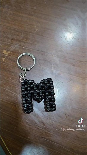 alphabet key chain #crystalaccessories #handmade